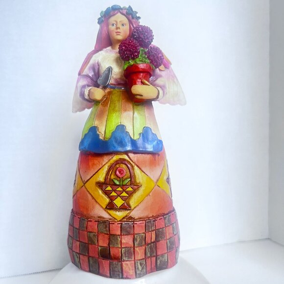 Jim Shore 2002 Angel Of Persistence Heartwood Creek Figurine Hand-Painted - Picture 11 of 11